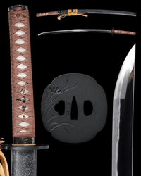 Katana Moonlit Orchid Maru Blade Radenhana Koshirae 月華蘭 - SwordSmith Australia
