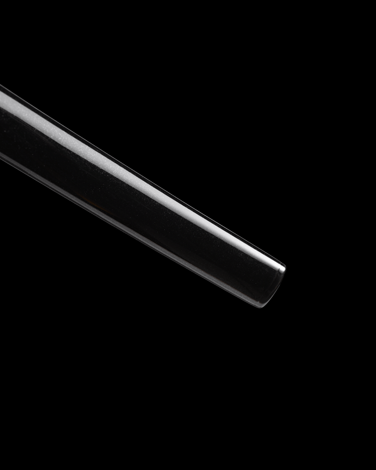 Black Sparkle Lacquered Saya 黑闪光塗 - SwordSmith Australia