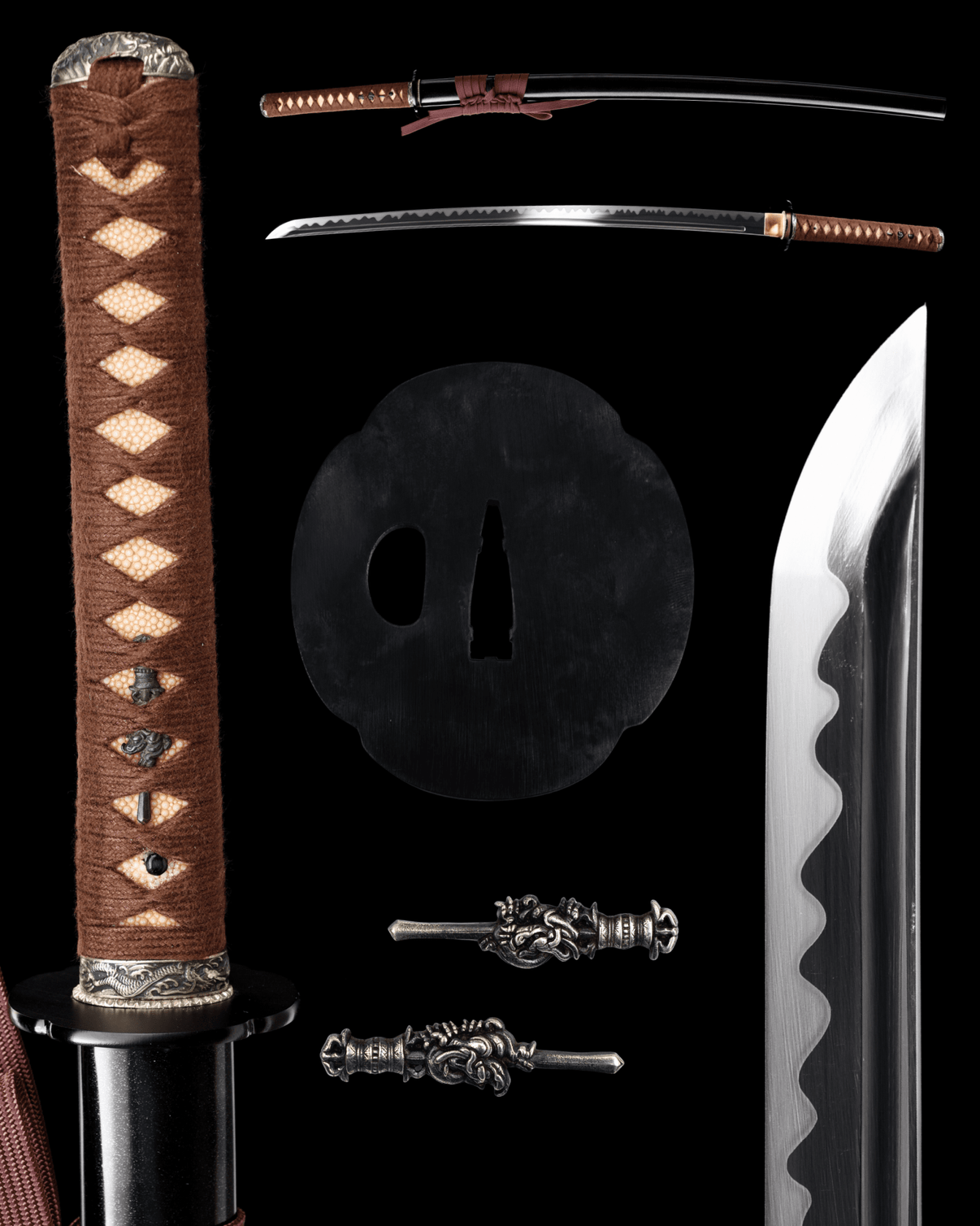 Katana Dragon Wave Maru Blade Haryū Koshirae 龍濤 - SwordSmith Australia