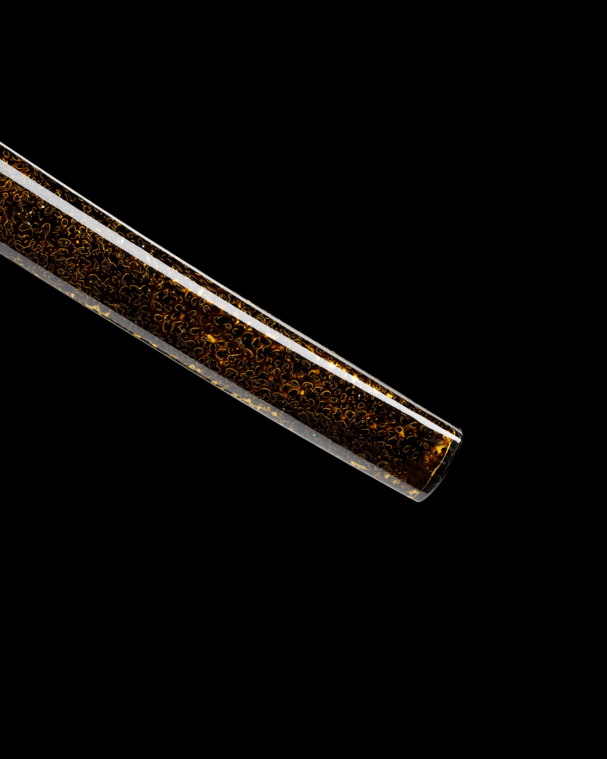 Kin Mushikui Lacquered Saya 金虫喰塗 - SwordSmith Australia