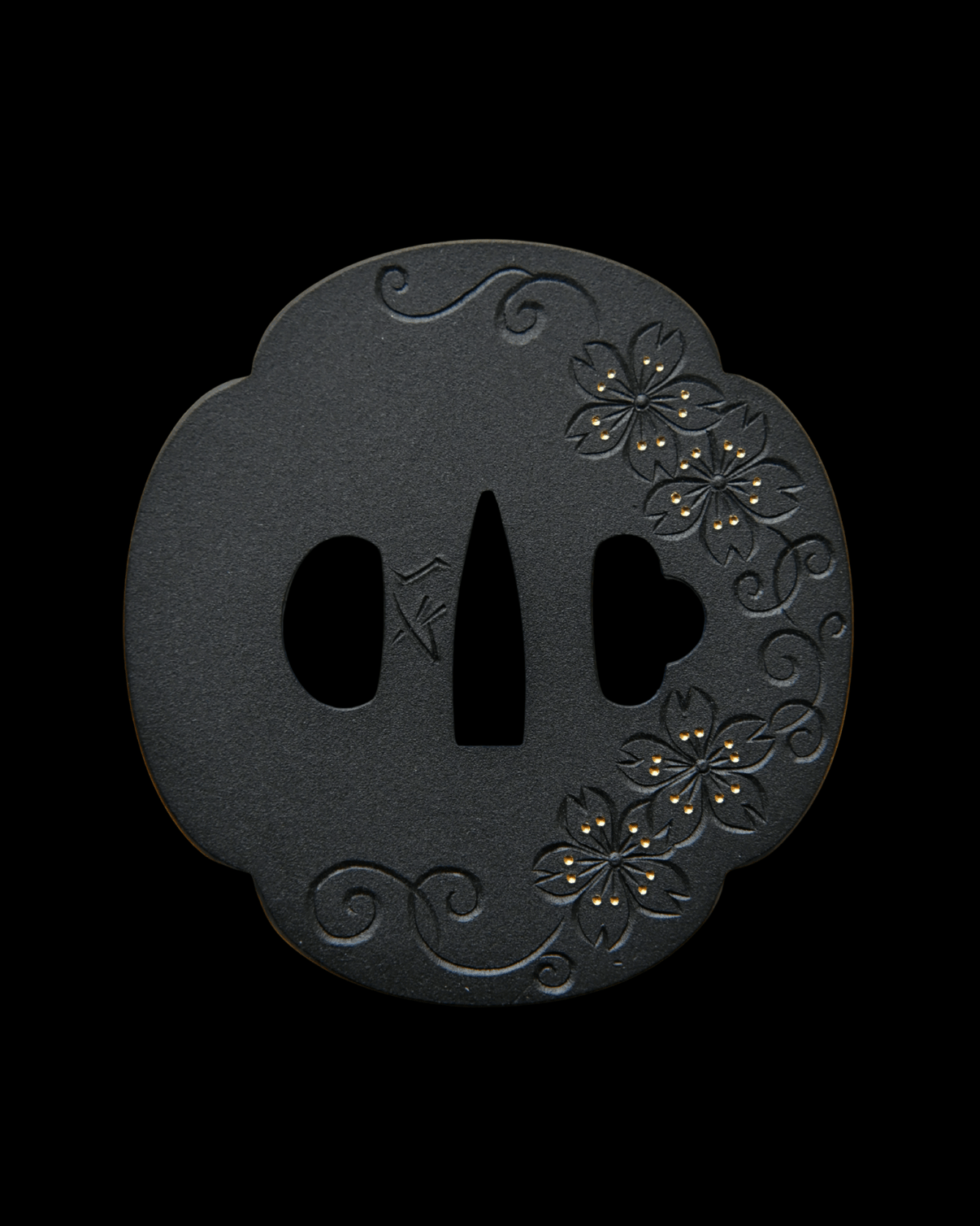 Sakura Vine Tsuba 櫻草 - SwordSmith Australia